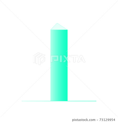 Simple illustration of monolith - Stock Illustration [73129954] - PIXTA
