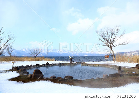 Lake Kussharo, Hokkaido, Ikenoyu Lake Kussharo, Hokkaido, Ikenoyu 73131209