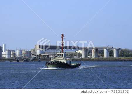 Omuta City Miike Port tugboat Omuta City Miike Port tugboat 73131302