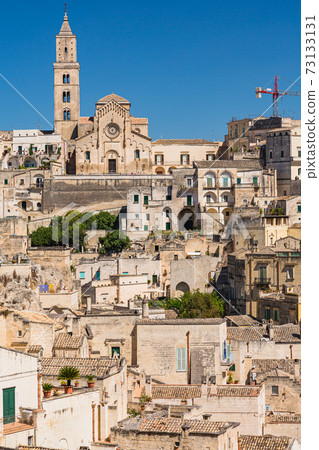 Matera's Cave Dwelling and Matera Cathedral, Italy Matera's Cave Dwelling and Matera Cathedral, Italy 73133131