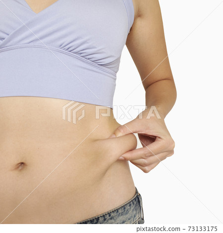 A woman who wants to go on a hungry diet Square 73133175