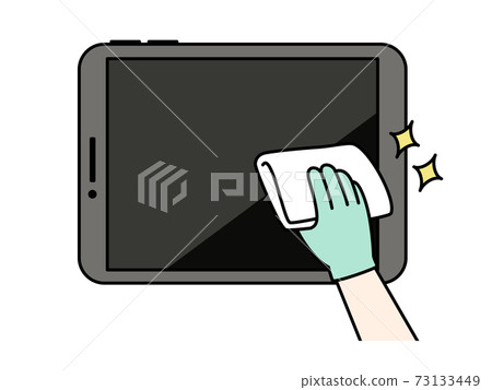 平板電腦的清潔和消毒 平板電腦的清潔和消毒 73133449