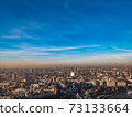 Aerial View of London Town with blue sky 73133664