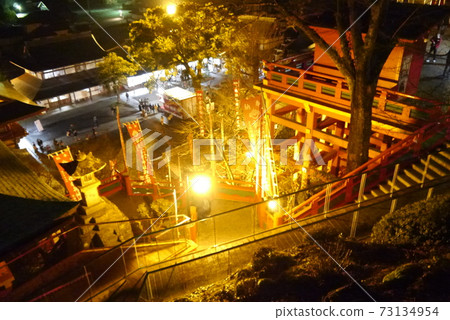 湯德稻荷神社的景色 73134954