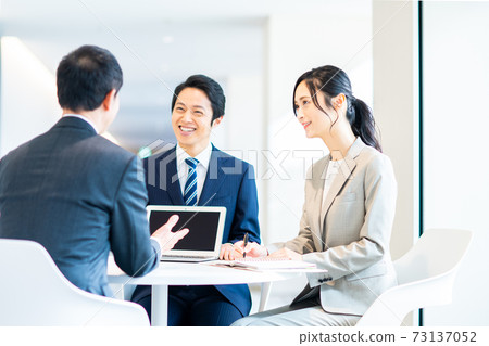 Business person to meet shooting cooperation "LINK FOREST" 73137052