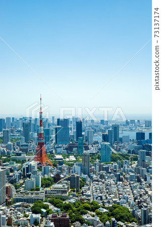 Tokyo cityscape 73137174