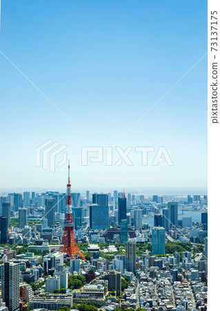 Tokyo cityscape Tokyo cityscape 73137175