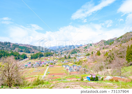 信州小川村的春天 信州小川村的春天 73137904