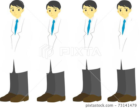Doctor standing picture set 02 Doctor standing picture set 02 73141479
