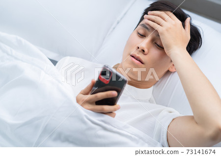 Man sleeping Man sleeping 73141674