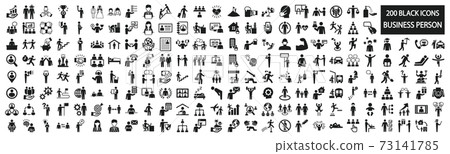 象形圖圖標設置為各種業務場景 73141785