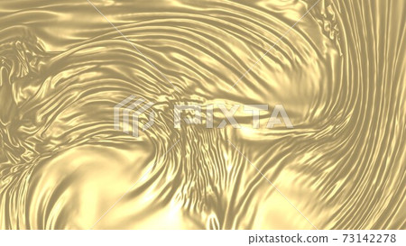 金黃色皺紋，3DCG 73142278