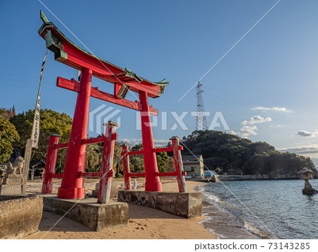 Iwashi Island Itsukushima Shrine-Torii Iwashi Island Itsukushima Shrine-Torii 73143285