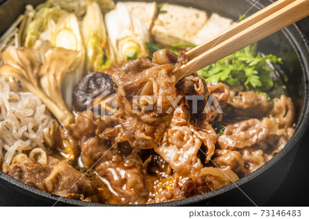 日本牛肉壽喜燒 73146483