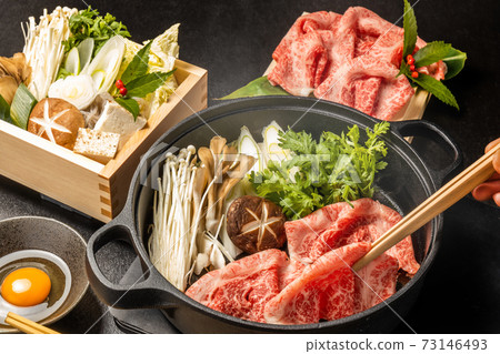 日本牛肉壽喜燒 日本牛肉壽喜燒 73146493