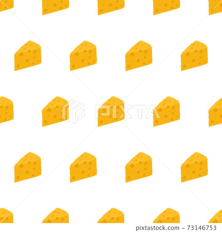 Cheese seamless pattern in hand drawn style. Cheese seamless pattern in hand drawn style. 73146753