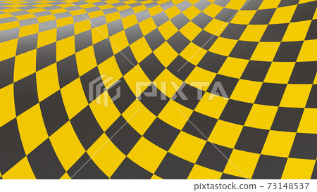 Yellow checkerboard 73148537
