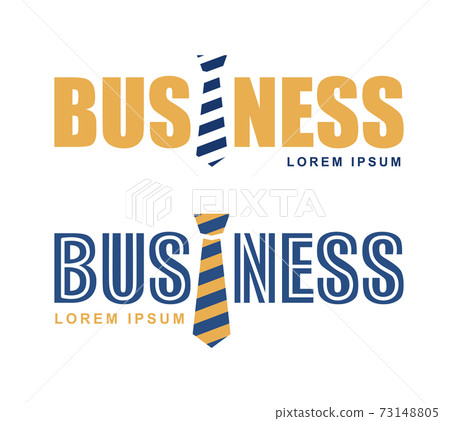 Abstract Logo tie and business Abstract Logo tie and business 73148805