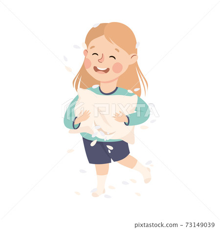 Little Child with Bad and Naughty Behavior Vector Illustration Little Child with Bad and Naughty Behavior Vector Illustration 73149039