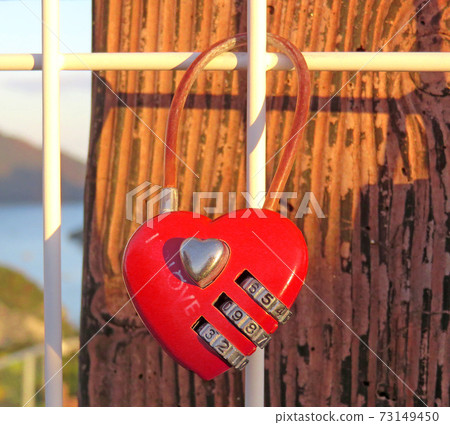Heart's padlock 73149450