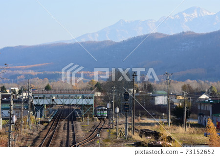 Regular train that stops at Kamikawa Station on the Sekihoku Main Line 73152652