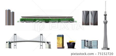 東京大廈3_天空樹_新國家體育場_彩虹橋 73152720