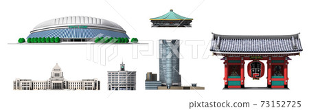 Tokyo landmark 2 73152725