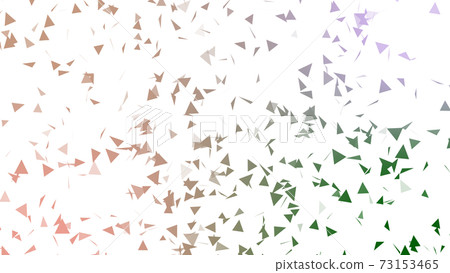 CG triangle colorful triangular confetti CG triangle colorful triangular confetti 73153465