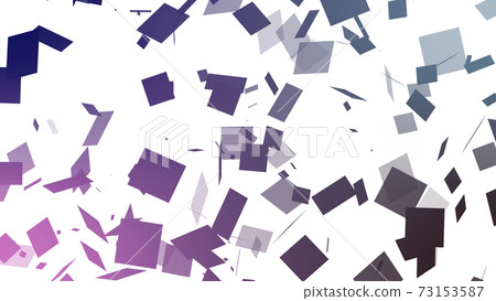 CG Square Colorful square confetti 73153587
