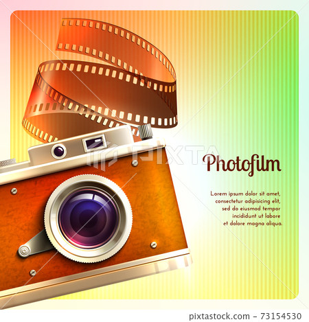 Retro Camera Background 73154530