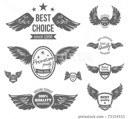 Wing Label Black Wing Label Black 73154531
