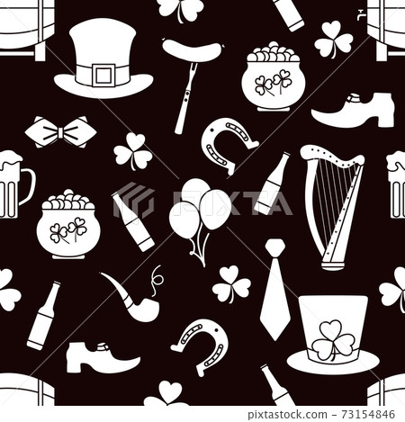 Vector Pattern St. Patrick's Day Ireland Irish 73154846