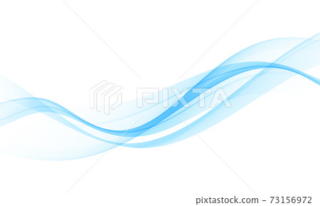 Abstract blue curve 73156972