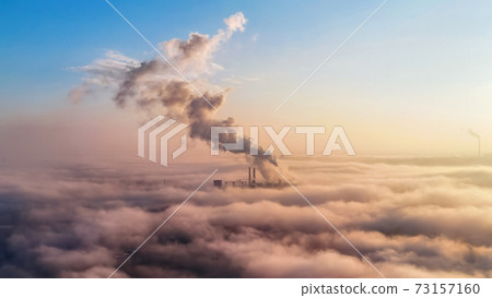 Thermal station above the clouds Thermal station above the clouds 73157160