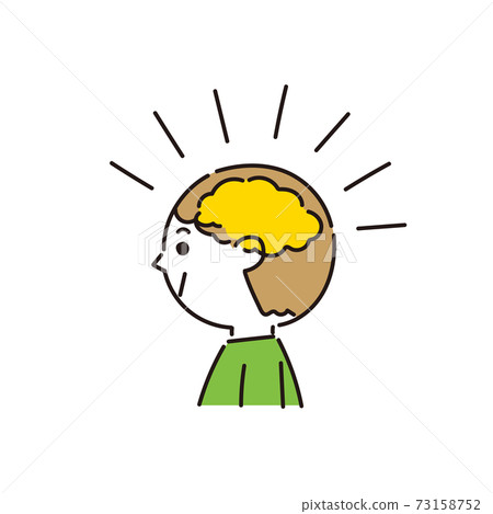 Boy who had a positive effect on the brain Boy who had a positive effect on the brain 73158752