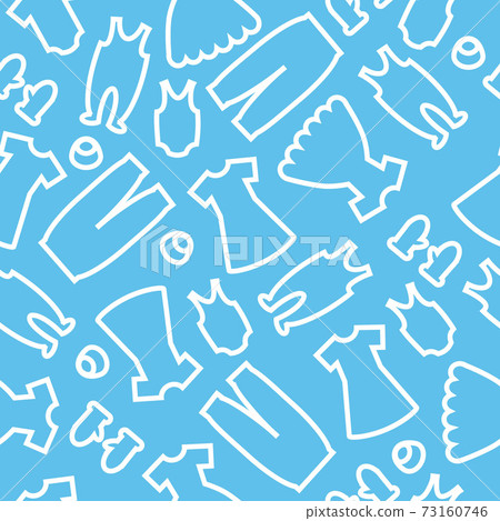 Background baby clothes blue 73160746