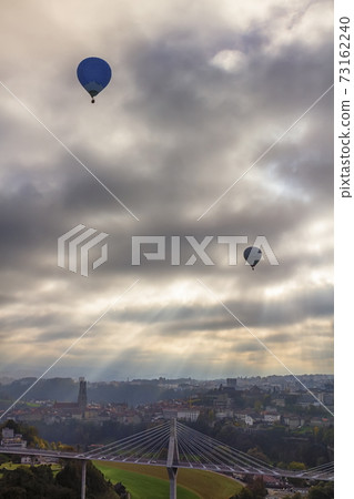 Aerial view of Fribourg, Switzerland Aerial view of Fribourg, Switzerland 73162240