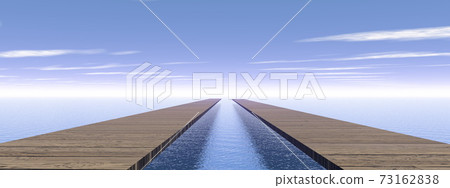 Same direction - 3D render 73162838