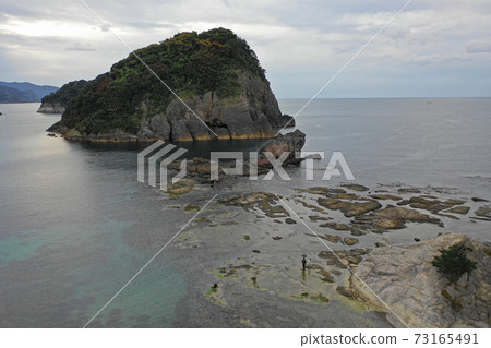 今浦村營地附近海岸的鳥瞰圖 73165491