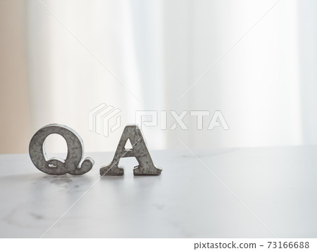 Image of Q & A, business and work questions and answers. 73166688