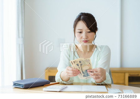 家庭主婦的家庭管理形象 73166889