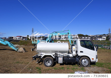 Special vehicle at construction site Special vehicle at construction site 73169601