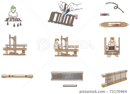 ami美大島Tsu從壓印到編織的工藝插圖 73170964