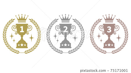第1，第2和第3排名圖標 73171001