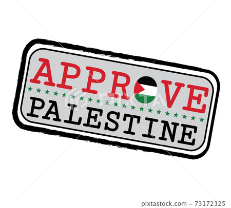 Vector Stamp for Approve logo with Palestine Flag in the shape of O and text Palestine. Vector Stamp for Approve logo with Palestine Flag in the shape of O and text Palestine. 73172325