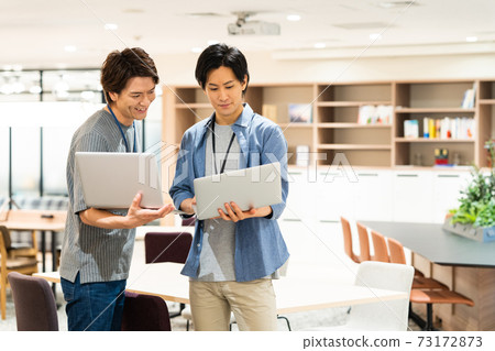 Office businessman new normal business personal computer engineer Office businessman new normal business personal computer engineer 73172873