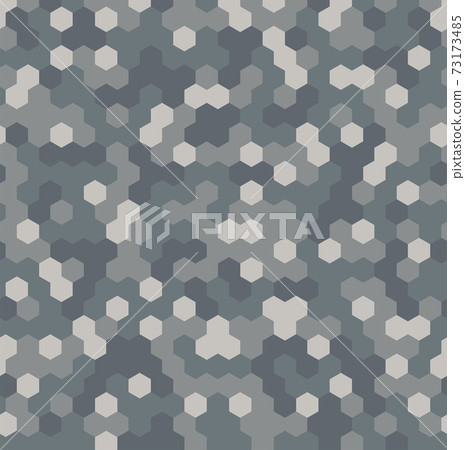 Hexagon Urban Camouflage seamless patterns 73173485