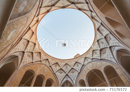 inside of Tabatabaei House in Kashan, Iran 73176572