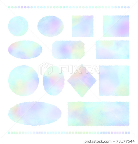 Girly frame light blue 73177544