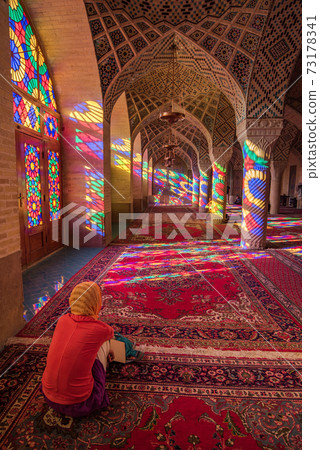 Nasir Al-Mulk Mosque in Shiraz, Iran Nasir Al-Mulk Mosque in Shiraz, Iran 73178341